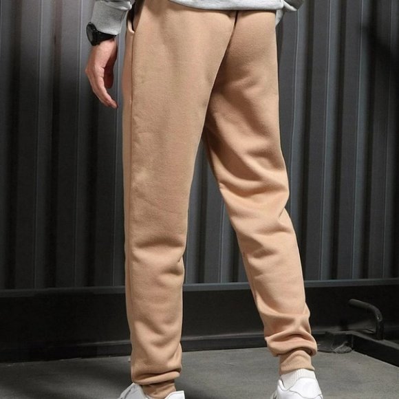 Khaki Mens Sweatpants - Picture 2 of 4